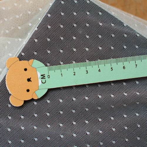 1.6m wide multi-color polka dot mesh fabric clothing lace fa