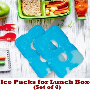 Lunch Reusable Ice for Cool Pack Freezer Packs Boxes