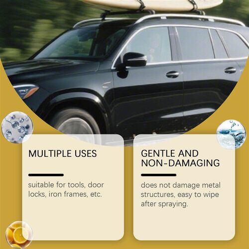 Rayhong Metal Rust Remover Spray for Car Wheel Hub Polishing