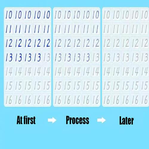 2025New 4Pcs Magic Copy Book Free Wiping Childrens Writing