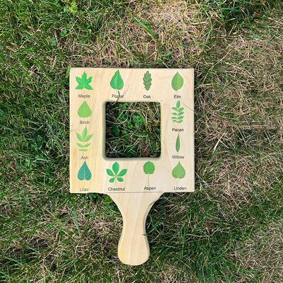 自然指南查找器 云朵树叶昆虫创意向导工艺品Nature Guide Finder