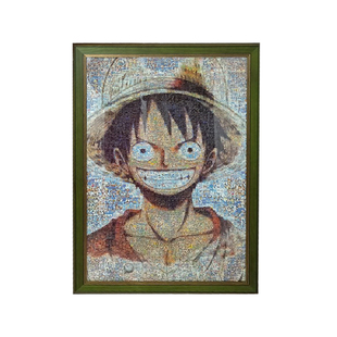 拼图框定制相框实木画框复古框装饰画框3000片拼图框1000片