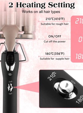 Hair Curling Iron 5 Barrel Wand electric hair curler 卷发器