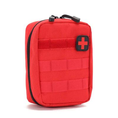Portable Tactical First Aid Kit Medical Bag for Hiking Trave
