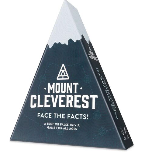 Mount Cleverest True or False Trivia Game Family Card Game