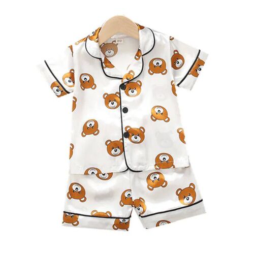 New Summer Baby Boys Clothes Suit Children Girls Sleepwear S