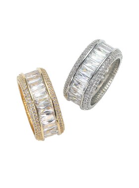 Mens ring night shop with accessories copper inlaid with zi