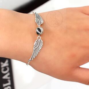 。Vintage Harry Potter and Deathly Hallows electroplated bri