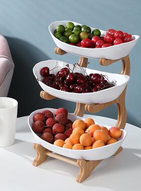 Plates dinnerware kitchen Fruit bowl with floors Luxury serv