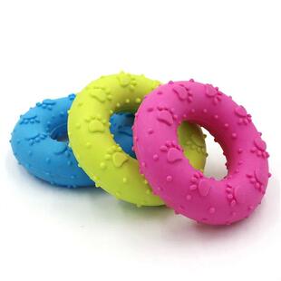 1pc Donut Dog Toys - Dog Toys for Aggressive Chewers,Durable