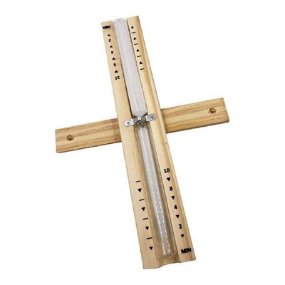 Sauna 10 Minutes Hourglass Sand Timer, Wood Hour Glass, 10