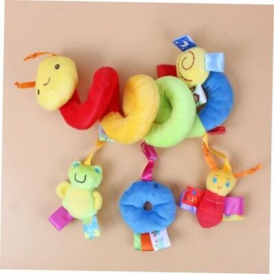 Baby Crib Hanging Rattles Toys Car Seat Toy Soft Mobiles Str