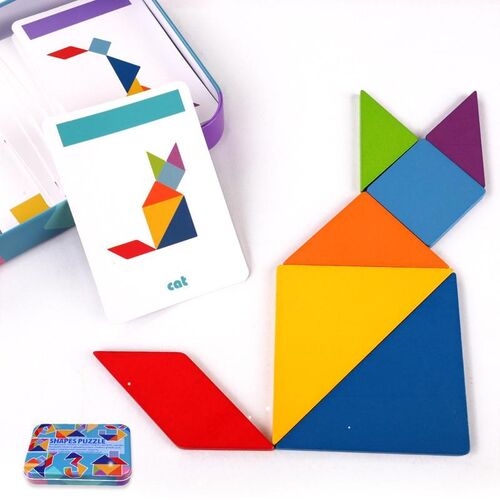 Wooden Children Puzzle Toys Montessori Preschool Education