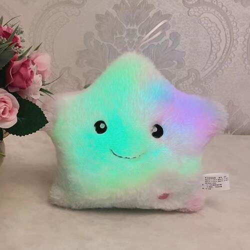 Creative Toy Luminous Pillow Soft Stuffed Plush Glowing Colo