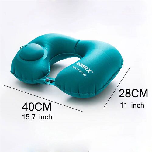 Inflatable pillow 4pc/s set Travel cervical pillow U-type au