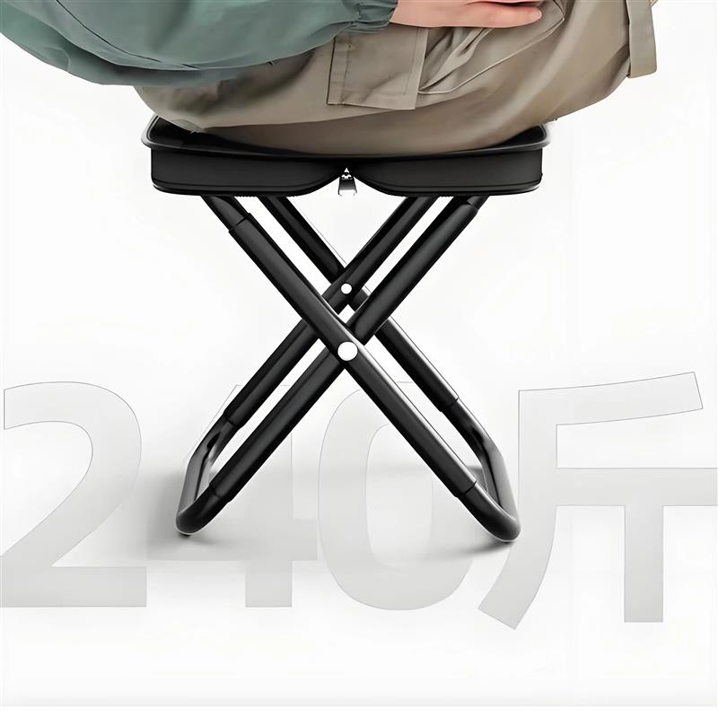 Outdoor Folding Chair Picnic Adult Camping Pony Fishing Stoo图片