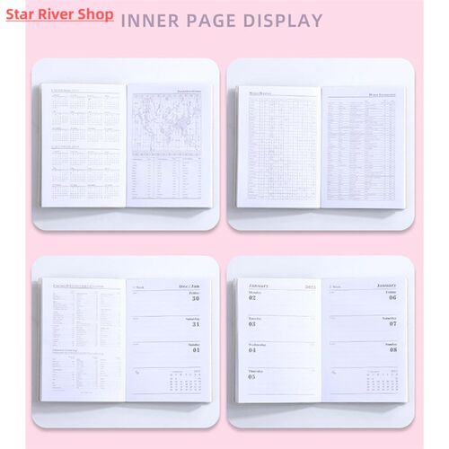 2023 A7 Mini Notebook 365 Days Portable Pocket Notepad Daily