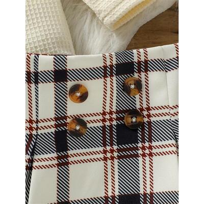 3 Pieces  Baby Girl Fashion Autumn Outfit Long Sleeve Romper