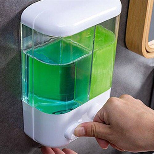 500/1000ML Liquid Soap Dispenser Wall-Mount Liquid Soap
