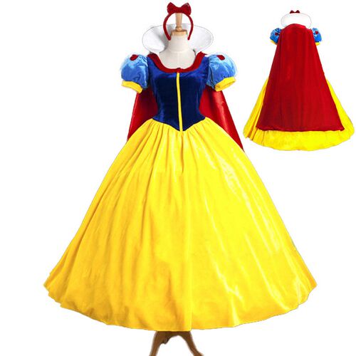 Cosplay dewasa, Gaun ukuran besar gaun putri anak perempuan