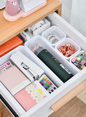 13PCs Drawer Organizers Separator for Home Office Desk Stati