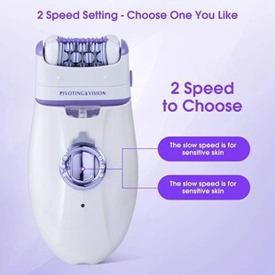 Kemei 3in1 Women Epilator Electric Shaver Facial Body Hair 1