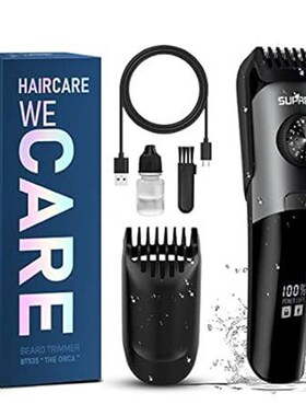 SUPRENT Beard Trimmer for Men Waterproof, IPX7 Profession