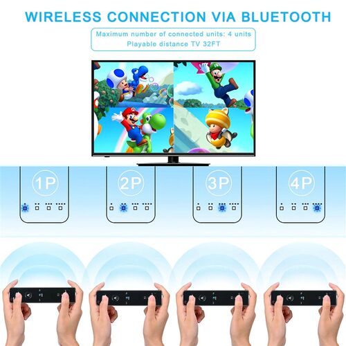 Built-in Motion Plus Wireless Gamepad Controller For Nintend