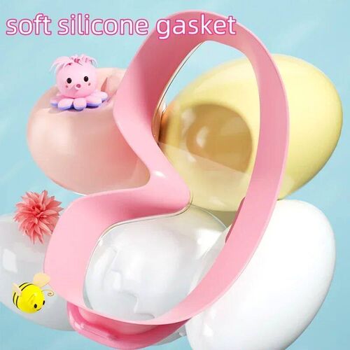 1Pair of Big Frame Swimming Goggles for Kids&Adults Anti-Fog