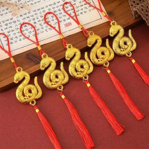 6Pcs Chinese New Year Decorations 2025 Year Of The Snake