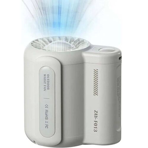 Portable Rechargeable Waist Fan Mini Personal Summer Cooling