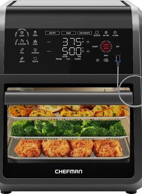 cooking air fryers on Digital Air Fryer+ Rotisserie, Convect
