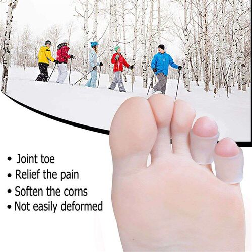 6 Pairs Fingers Protector Corn Protector Corrector Hammer To