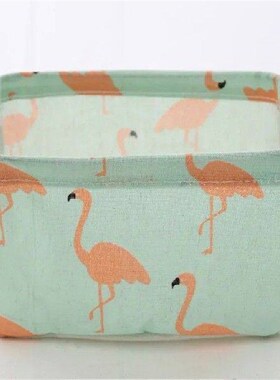 Cartoon Desktop Opslag Mand Leuke Flamingo Waterdichte