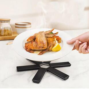 Pot Mat Dish Placemat Coaster Folding Heat Insulation High T