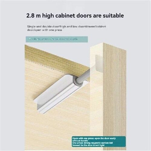 【NEW】6 Pcs Magnetic Push Latch Catch For Cabinet Door,