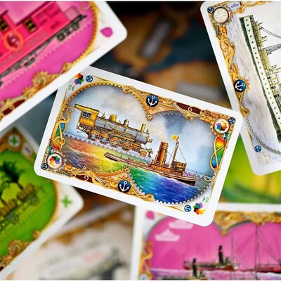 Ticket to Ride Rails & Sails Board Game English Family Multi