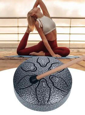 Chakra Drum For Rain 3inch 6 Notes Steel Tongue Drum Rain Ch