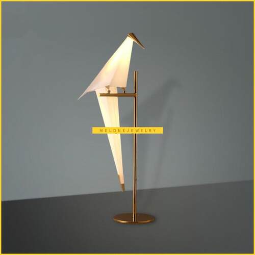 Modern Paper Birds Standing lamp Studio Living room Children