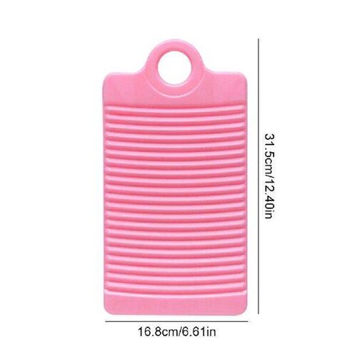 Laundry Washboard Plastic Clothes Washing Board Household