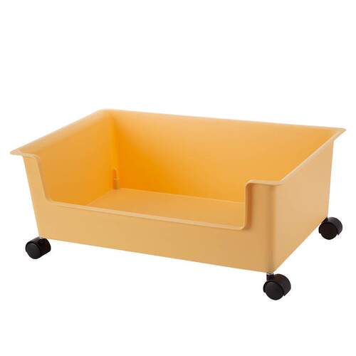 Loaded book storage box with pulley desktop box装书收纳箱