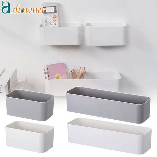Wall Mounted Cosmetic Storage Box Bathroom Storage Rack Shel