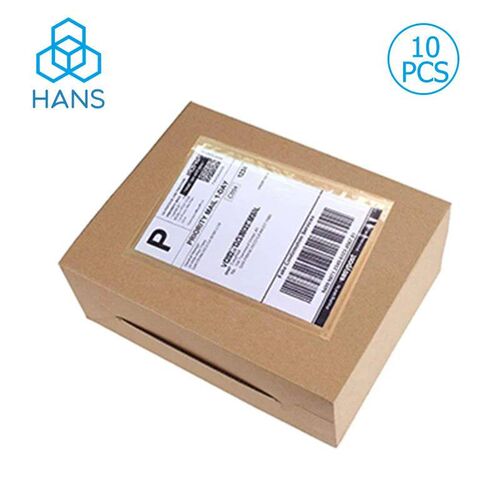 Clear Self-Adhesive Packing List Envelopes 10PCS Plastic Shi