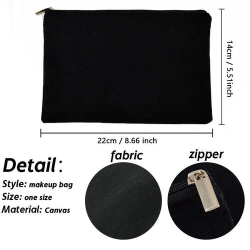 Personalized Cosmetic Bag with Name Bridesmaid Proposal Pers