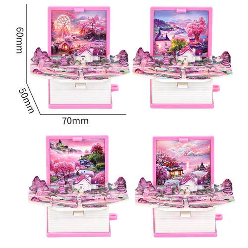 3d Dinosaur Folding Bomb Book Mini Keychain Space Astronaut