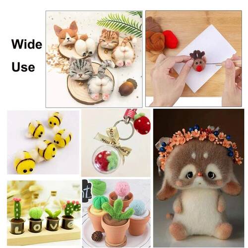20pcs Felt Needle Set Handcraft Wool Felting Needles Kits DI