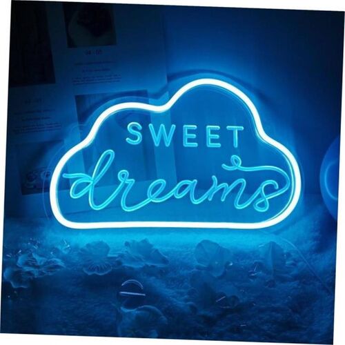 LED Neon Light Sign Dream Cloud Shaped Wedding Party Decorat
