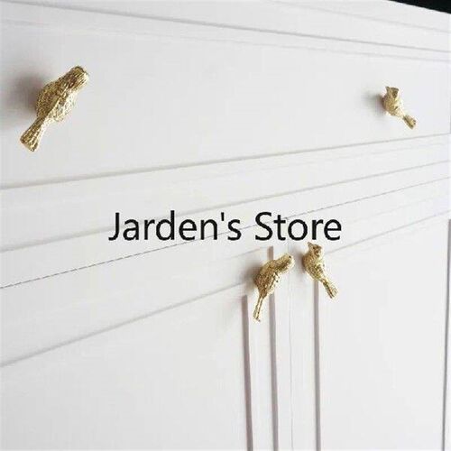 Creative Brass Fortune Bird Knob Drawer Cabinet Door