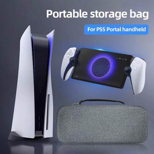 EVA Bag for PS5 Portal Travel Carrying Case Bag Protective