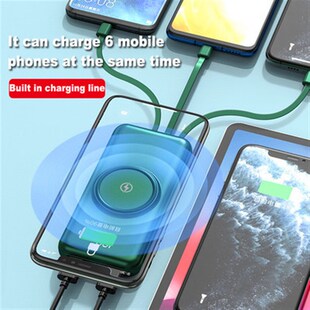 Portable Mobile Wireless Charger Cable Powerbank 220V 充电宝